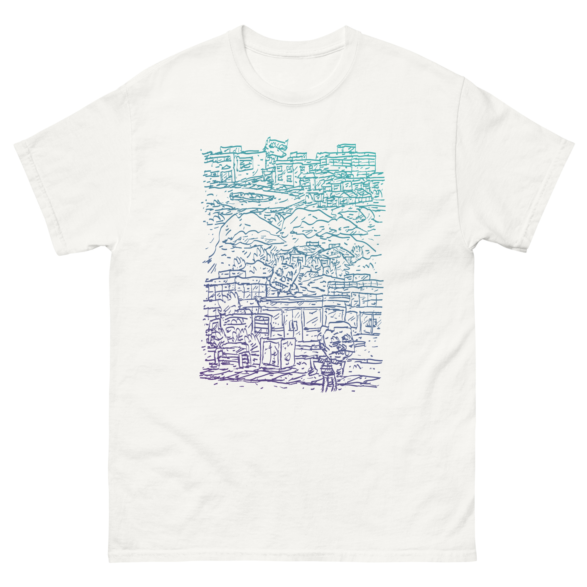 Place/Time Unisex classic tee